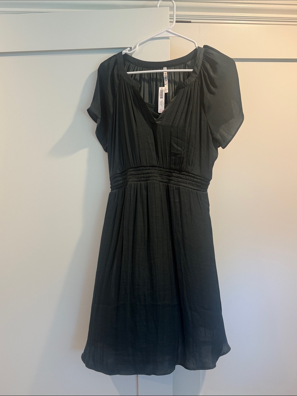 Women's Soma Dark Green Dress